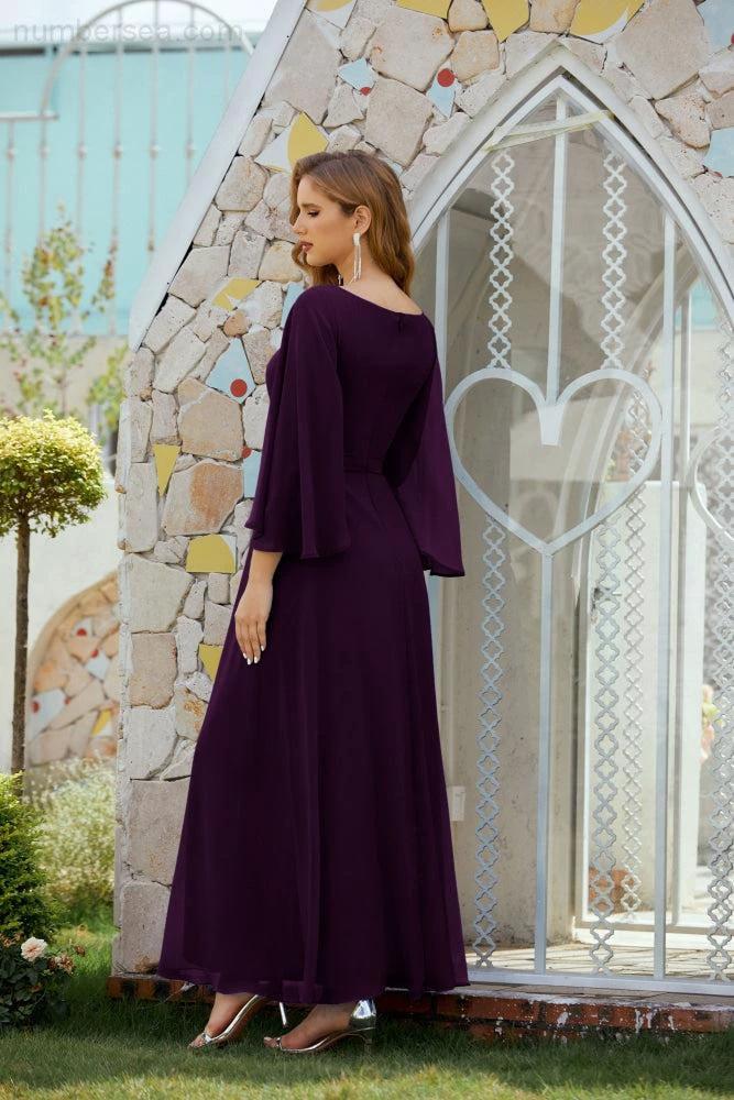 Sunnderly Mother of The Bride Dresses Formal Prom Dress for Wedding Guest SY28012 by numbersea