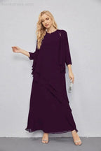 Mother of Bride Dresses with Open Front Lightweight Cardigan Formal Prom Gown 28081 by numbersea