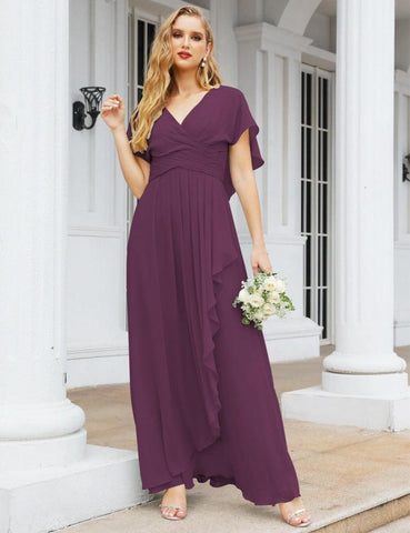 Numbersea Bridesmaid Dresses Backless Formal Prom Gowns for Evening Party Mother of The Bride Dress 28040