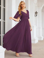 Numbersea Bridesmaid Dresses for Women Wedding Long Party Prom Dress 28068 by numbersea