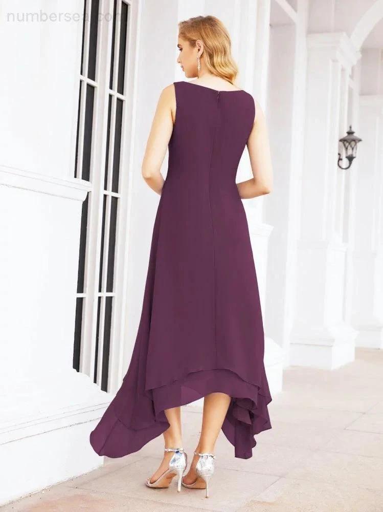 Sunnderly Two-Piece A-line Mother of The Bride Dress Formal Party Gown Dress SY28073 by numbersea