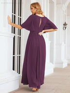 Numbersea Bridesmaid Dresses for Women Wedding Long Party Prom Dress 28068 by numbersea