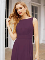 Numbersea Bridesmaid Dresses for Wedding Ruffles Long Formal Prom Gowns 28039 by numbersea