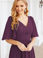 Numbersea Bridesmaid Dresses for Women Wedding Long Party Prom Dress 28068 by numbersea