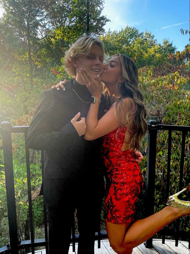 Red Sequins Homecoming Dress Red Party Dress Y2243 Main Image