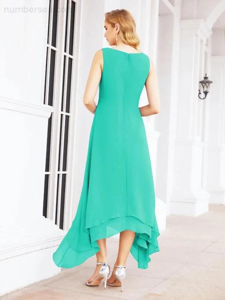 Sunnderly Two-Piece A-line Mother of The Bride Dress Formal Party Gown Dress SY28073 by numbersea