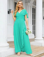 Numbersea Bridesmaid Dresses Backless Formal Prom Gowns for Evening Party Mother of The Bride Dress 28040 by numbersea