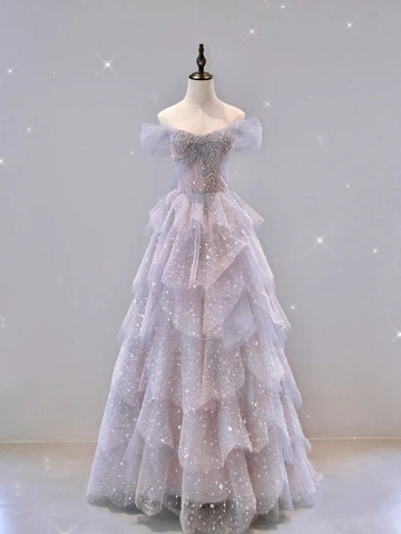 Lujoso vestido de fiesta brillante, vestido de quinceañera, vestido de princesa, Y2403