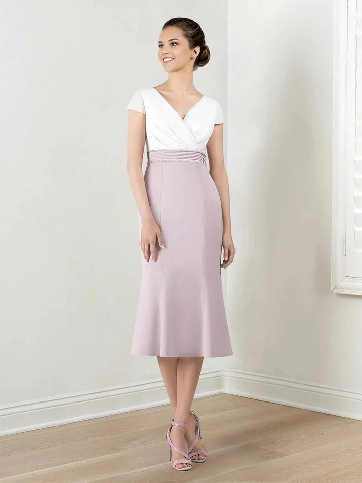 Sheath/Column Mother of the Bride Dresses with Jacket &amp; Beading by Dreamylily