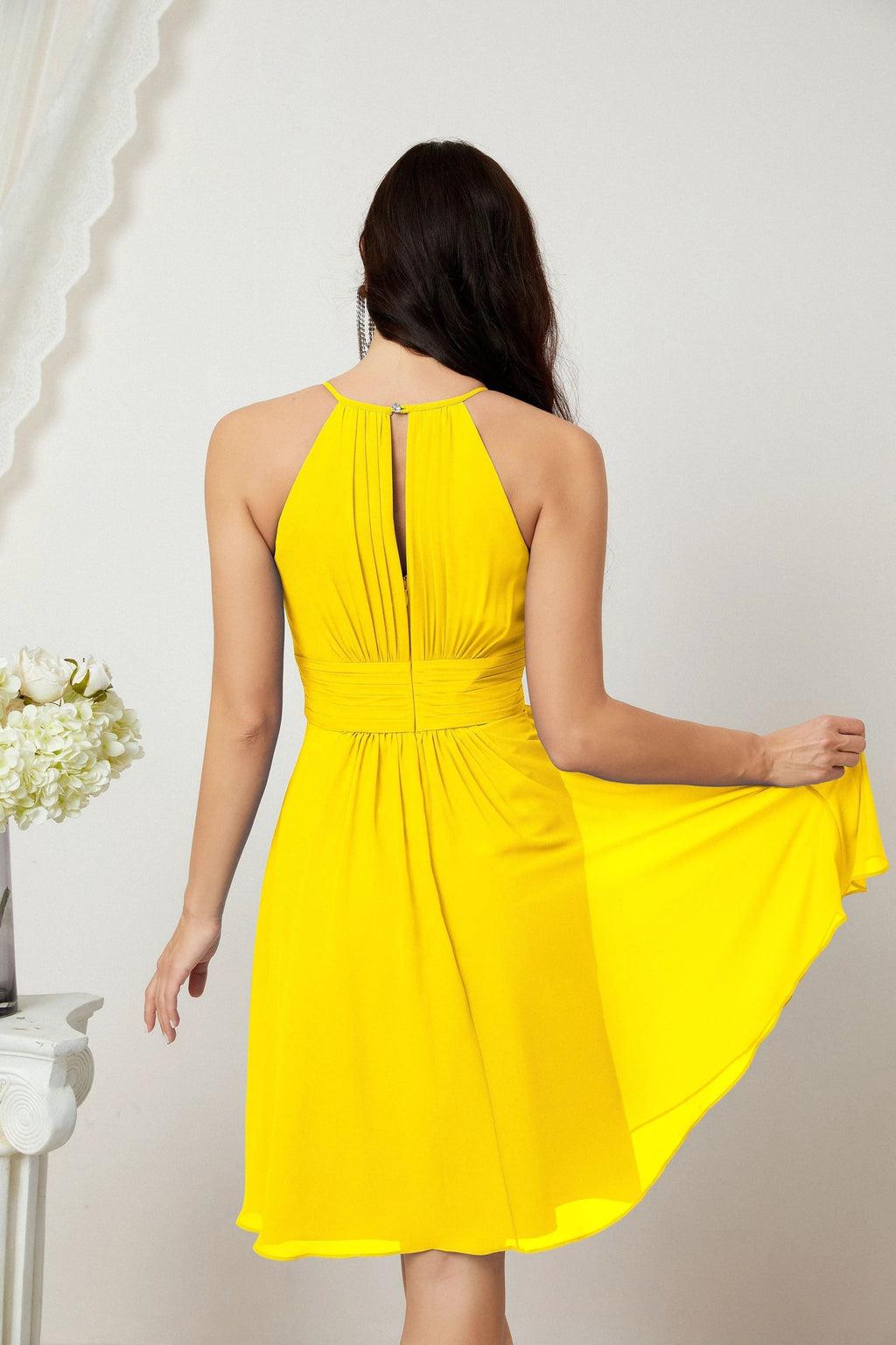 Halter Homecoming Dresses Formal Evening Party Cocktail Dress 28011 by numbersea