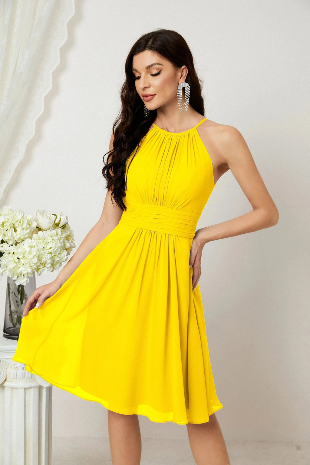 Halter Homecoming Dresses Formal Evening Party Cocktail Dress 28011 by numbersea