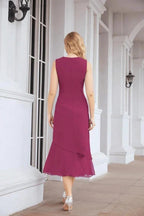 Sunnderly Two-Piece A-line Mother of The Bride Dress Formal Party Gown Dress SY28072 by numbersea