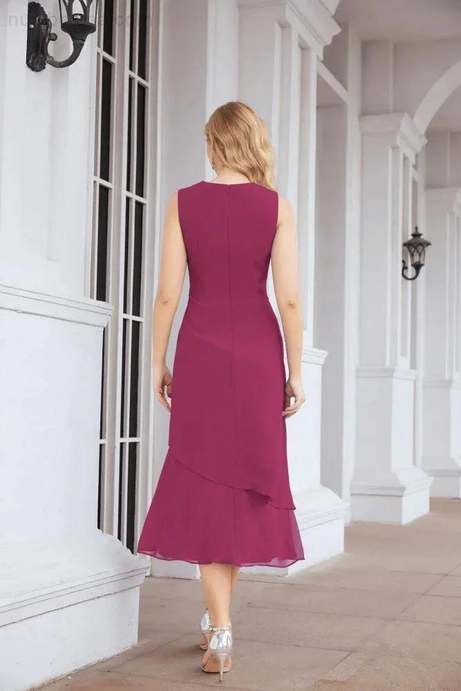 Sunnderly Two-Piece A-line Mother of The Bride Dress Formal Party Gown Dress SY28072 by numbersea