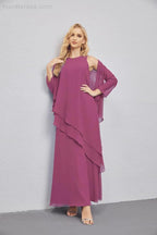 Mother of Bride Dresses with Open Front Lightweight Cardigan Formal Prom Gown 28081 by numbersea