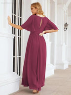 Numbersea Bridesmaid Dresses for Women Wedding Long Party Prom Dress 28068 by numbersea