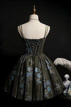 A-Line Sequins Lace Up Ball Gown Tulle Homecoming Dresses by Cicinia