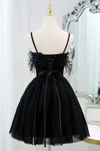 Chic Sleeveless Spaghetti Straps Tulle Princess Homecoming Dresses by Cicinia