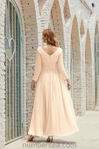 Numbersea Bridesmaid Dress Chiffon Formal Party Dress Evening Dress 28016 by numbersea