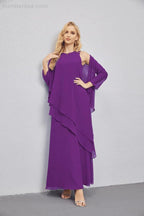 Mother of Bride Dresses with Open Front Lightweight Cardigan Formal Prom Gown 28081 by numbersea