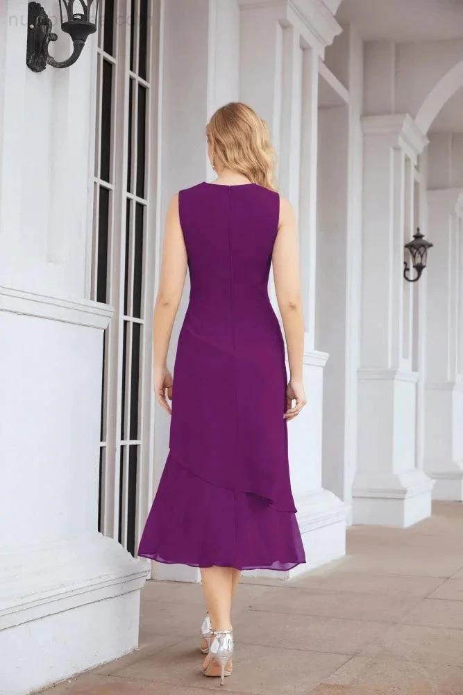 Sunnderly Two-Piece A-line Mother of The Bride Dress Formal Party Gown Dress SY28072 by numbersea