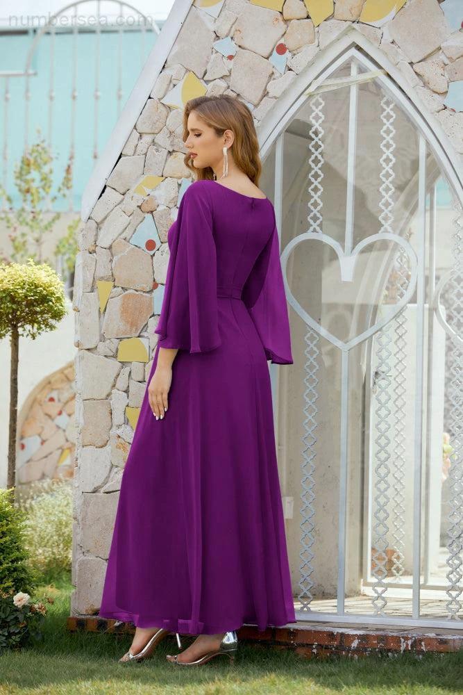 Sunnderly Mother of The Bride Dresses Formal Prom Dress for Wedding Guest SY28012 by numbersea
