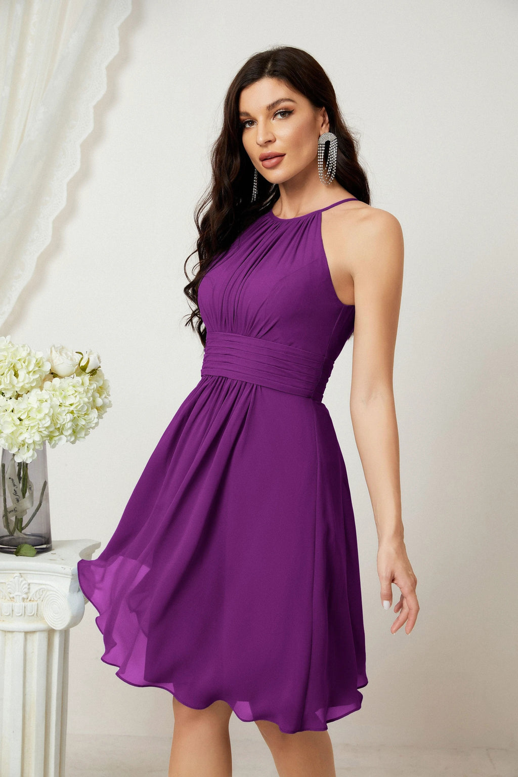 Halter Homecoming Dresses Formal Evening Party Cocktail Dress 28011 by numbersea
