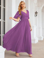 Numbersea Bridesmaid Dresses for Women Wedding Long Party Prom Dress 28068 by numbersea