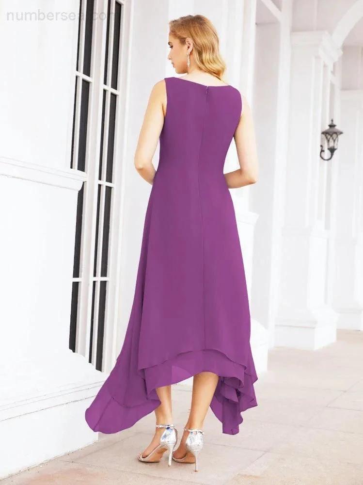 Sunnderly Two-Piece A-line Mother of The Bride Dress Formal Party Gown Dress SY28073 by numbersea