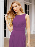 Numbersea Bridesmaid Dresses for Wedding Ruffles Long Formal Prom Gowns 28039 by numbersea