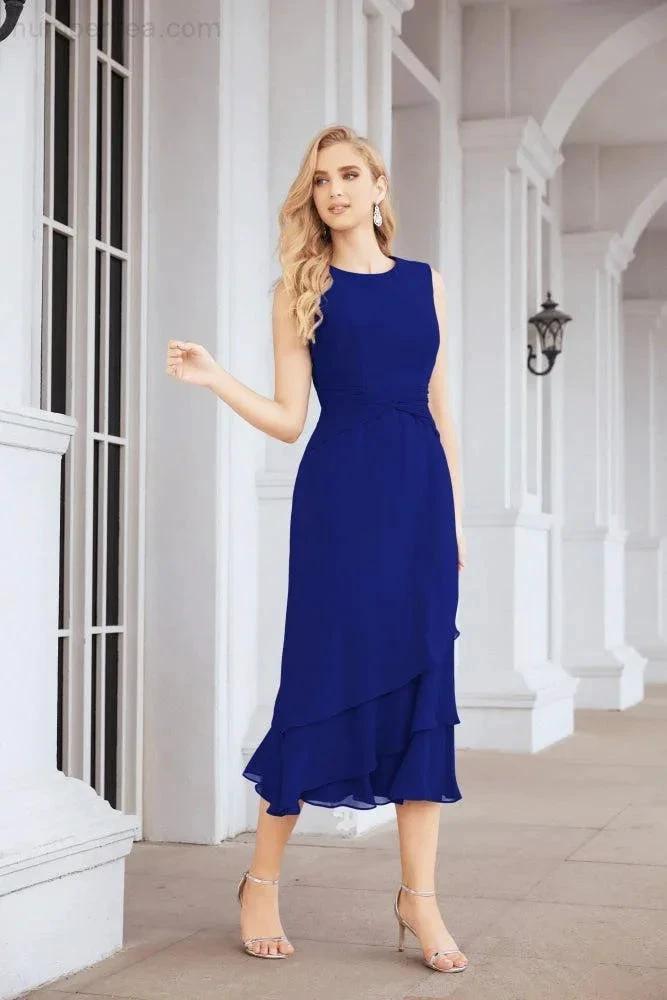 Sunnderly Two-Piece A-line Mother of The Bride Dress Formal Party Gown Dress SY28072 by numbersea