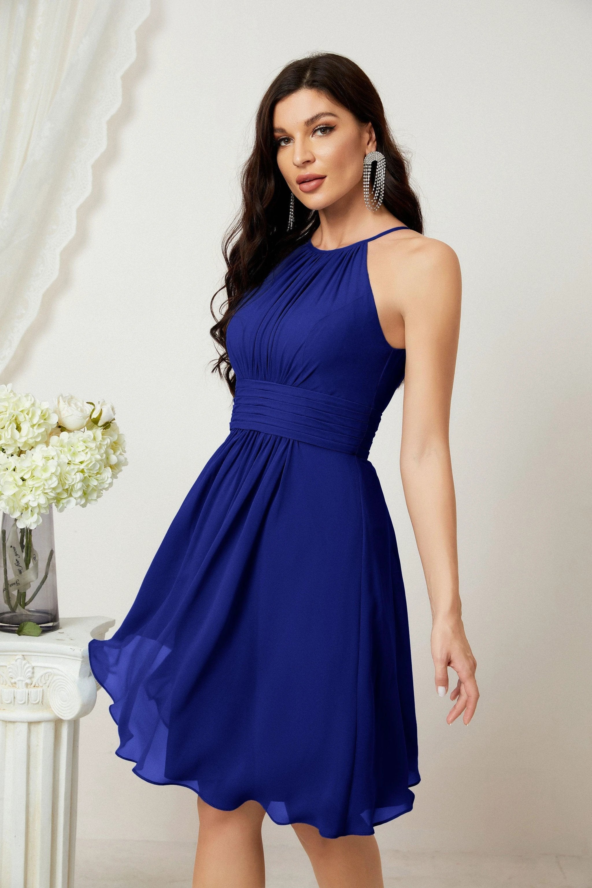 Halter Homecoming Dresses Formal Evening Party Cocktail Dress 28011 by numbersea