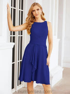 Sunnderly Mother of The Bride Dresses Prom Dress Casual Pleated Dress SY28065 by numbersea