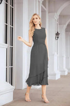 Sunnderly Two-Piece A-line Mother of The Bride Dress Formal Party Gown Dress SY28072 by numbersea