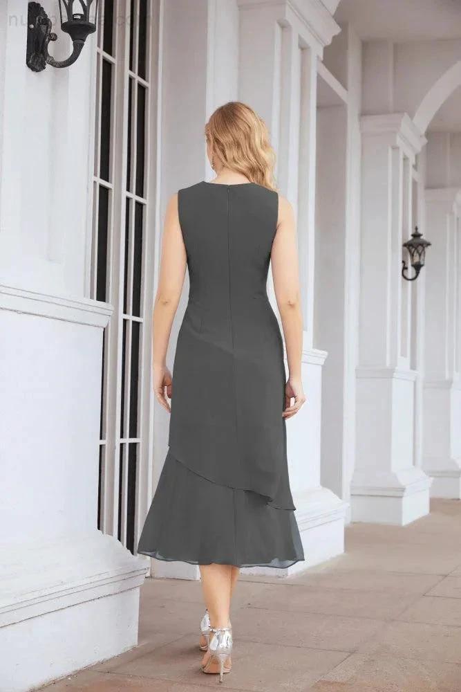 Sunnderly Two-Piece A-line Mother of The Bride Dress Formal Party Gown Dress SY28072 by numbersea