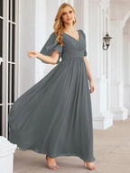 Numbersea Bridesmaid Dresses for Women Wedding Long Party Prom Dress 28068 by numbersea