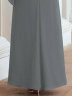 Sunnderly Formal Party Gown Dress Long Mother of The Bride Dresses with Ruffle Cape SY28026 by numbersea