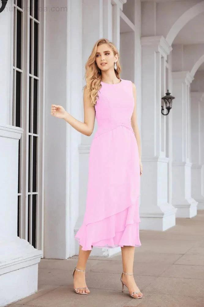 Sunnderly Two-Piece A-line Mother of The Bride Dress Formal Party Gown Dress SY28072 by numbersea
