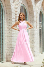 Halter Bridesmaid Dresses Formal Cocktail Prom Gown 28015 by numbersea