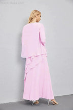 Mother of Bride Dresses with Open Front Lightweight Cardigan Formal Prom Gown 28081 by numbersea