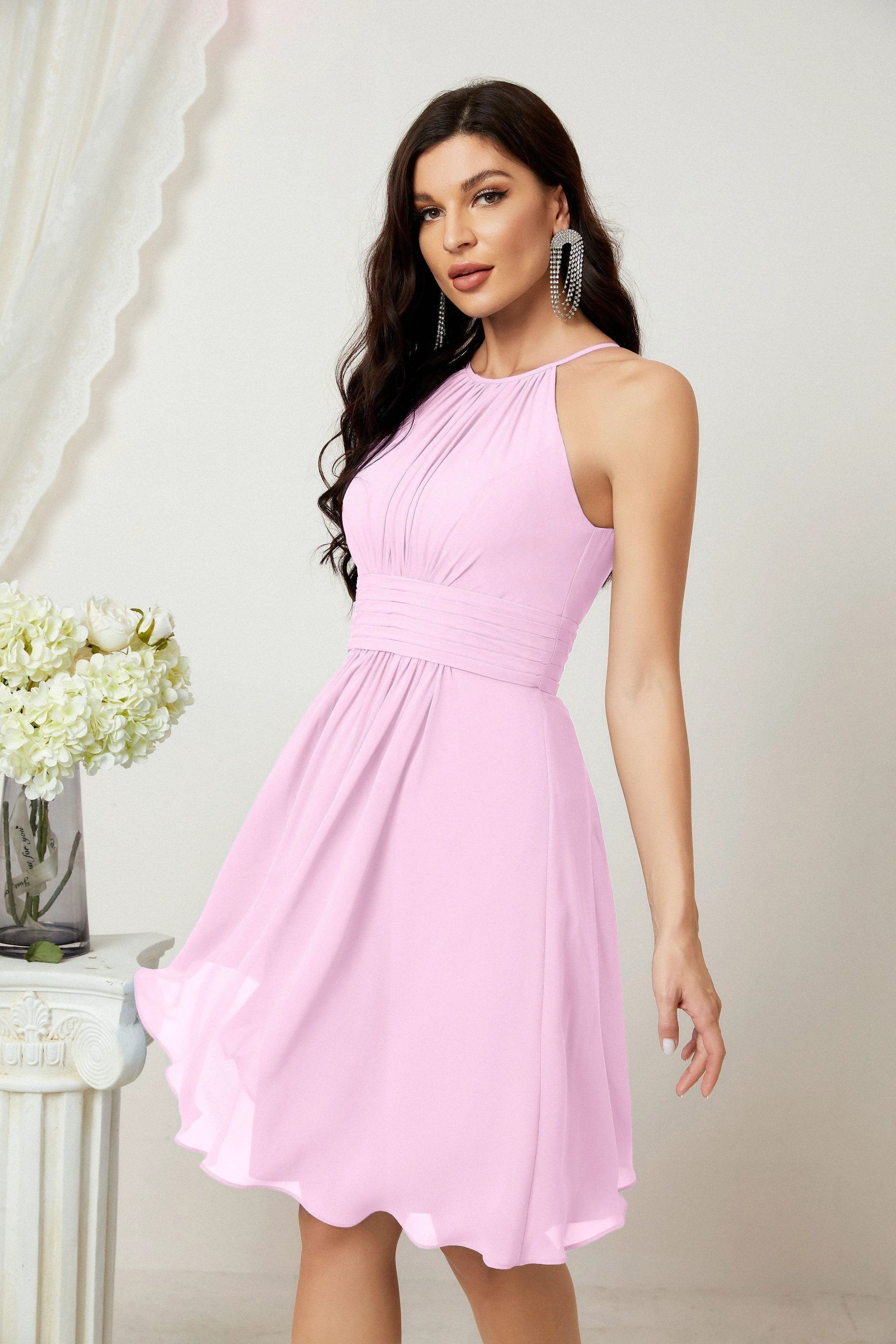 Halter Homecoming Dresses Formal Evening Party Cocktail Dress 28011 by numbersea