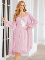 Sunnderly Mother of The Bride Groom Dresses Lace Appliques for Wedding Guest SY28066 by numbersea