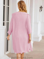 Sunnderly Mother of The Bride Dresses Prom Dress Casual Pleated Dress SY28065 by numbersea