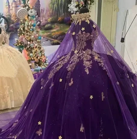 Stunning Purple Princess Quinceanera Dresses Ball Gown,Purple Sweet 16 Dress Y6560 by simplepromdress