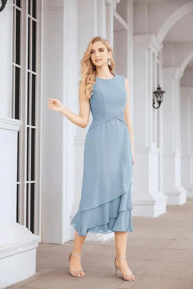 Sunnderly Two-Piece A-line Mother of The Bride Dress Formal Party Gown Dress SY28072 by numbersea