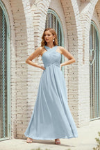 Halter Bridesmaid Dresses Formal Cocktail Prom Gown 28015 by numbersea