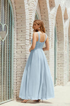 Halter Bridesmaid Dresses Formal Cocktail Prom Gown 28015 by numbersea