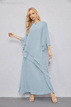 Mother of Bride Dresses with Open Front Lightweight Cardigan Formal Prom Gown 28081 by numbersea