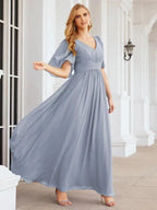 Numbersea Bridesmaid Dresses for Women Wedding Long Party Prom Dress 28068 by numbersea