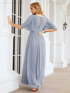 Numbersea Bridesmaid Dresses for Women Wedding Long Party Prom Dress 28068 by numbersea