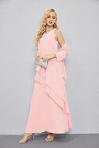 Mother of Bride Dresses with Open Front Lightweight Cardigan Formal Prom Gown 28081 by numbersea